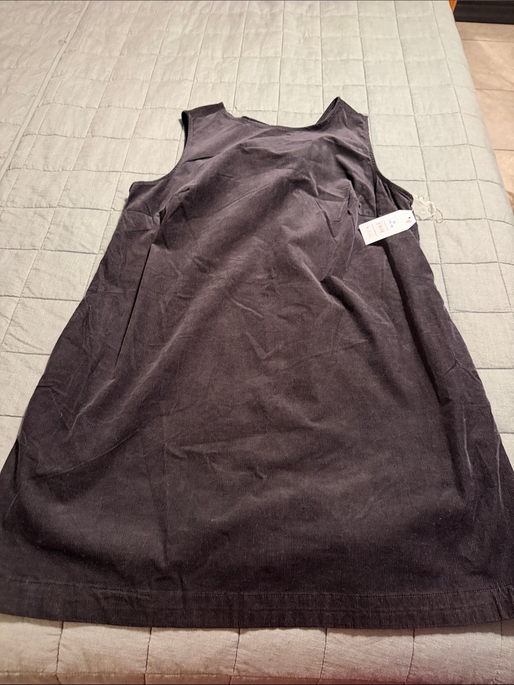 Time and Tru Black Sleeveless A-Line Dress
